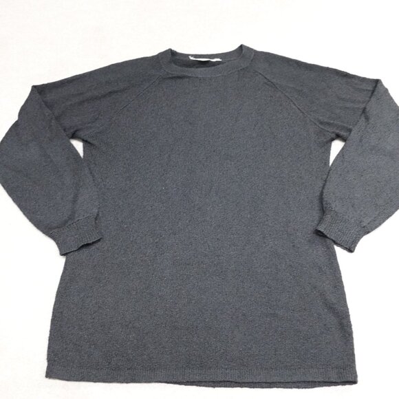 French French Rags Womens Sweater 2 Black Pullover Raglan Made in USA - Picture 1 of 11